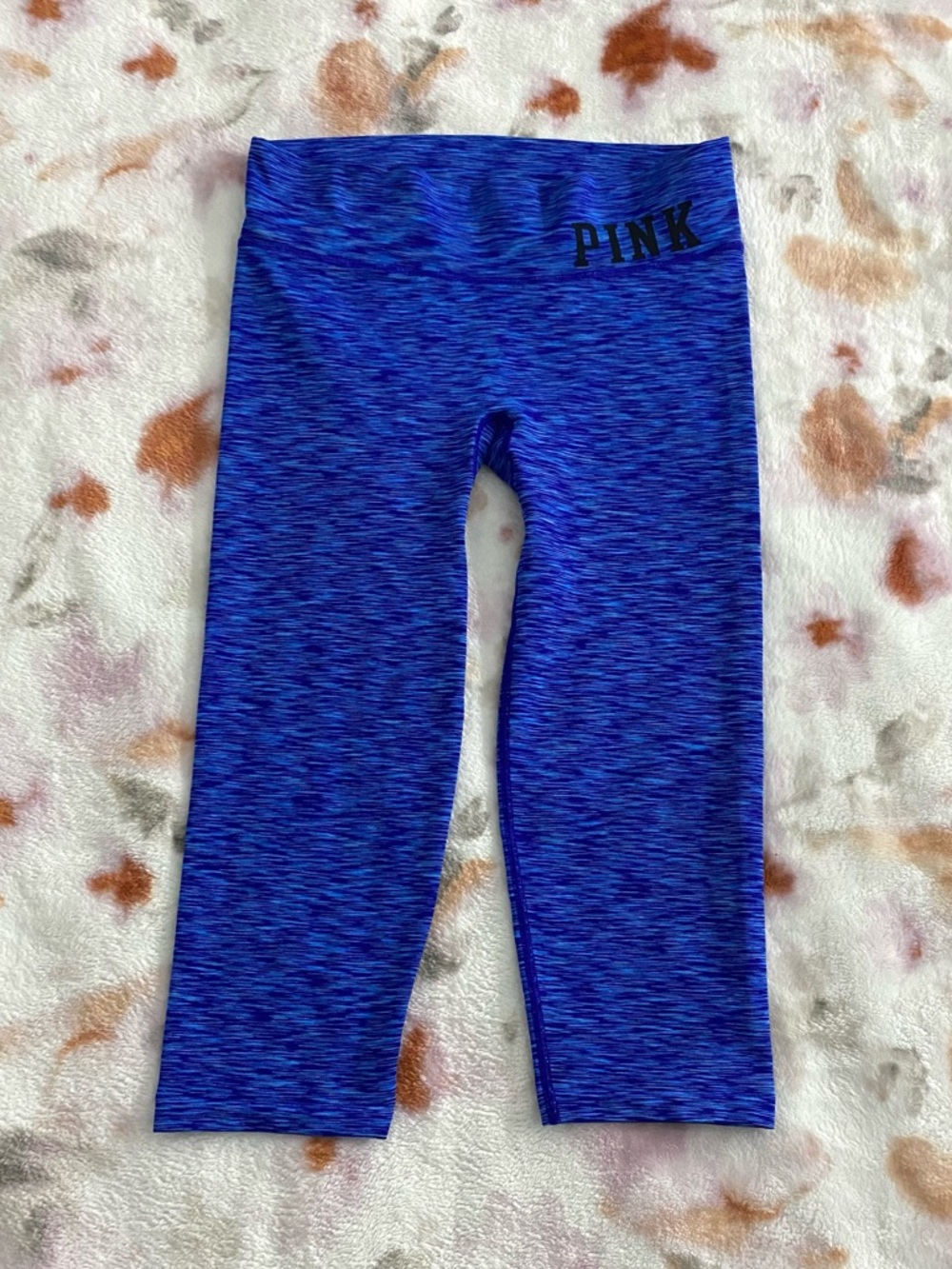 Victoria's Secret PINK blue Capri leggings